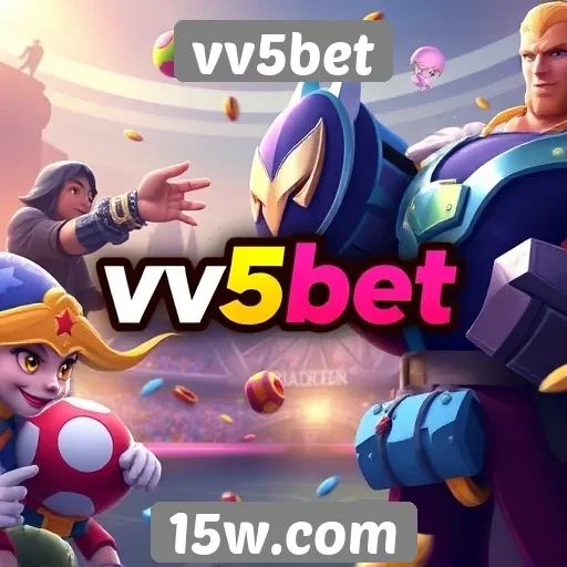 Variedade de jogos disponíveis na plataforma vv5bet
