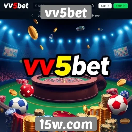 Plataforma vv5bet oferece variedade em jogos de azar
